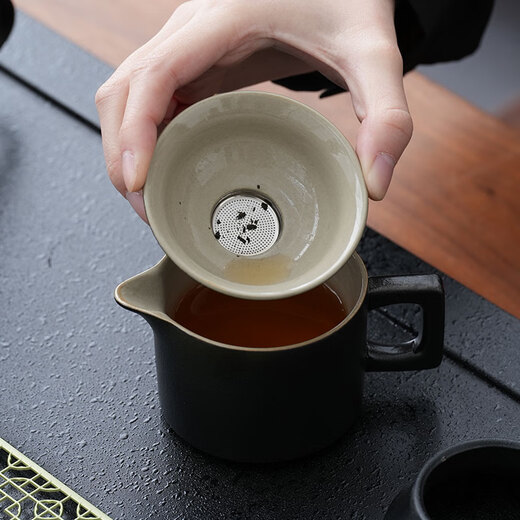 Tea edge tea set with tea tray for office and home use complete automatic water boiling all-in-one kettle tea set set