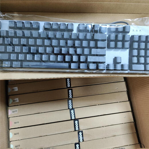 罗技（G）正品罗技二手K845机械键盘有线电竞游戏办公USB接口电脑专用 纯黑色全新键帽 青轴九成新键盘轻微有使用痕迹