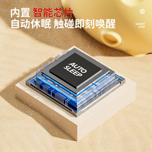 Huayuan Pet Toy (hoopet) automatic cat toy wand, self-stimulation and boredom relief, cat amusing laser pen, cat energy-consuming electric smart pet car, milk coffee color, laser automatic cat teasing