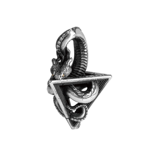 Muqianwuyini Infinite 18k Gold Chaos Serpent 3.0 The Forbidden Land 925 Silver Retro Pendant Trendy and Versatile Single Pendant