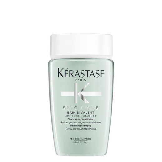 Kashi double fonction shampooing de voyage de voyage 80 ml d'acide aminé en silicone nettoyage doux et contrôle de l'huile