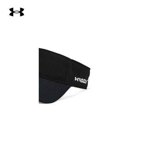 安德玛（UNDERARMOUR）男帽空顶帽 时尚新款遮阳帽无顶帽健身训练跑步高尔夫帽运动帽子 1361548-001 OSFM