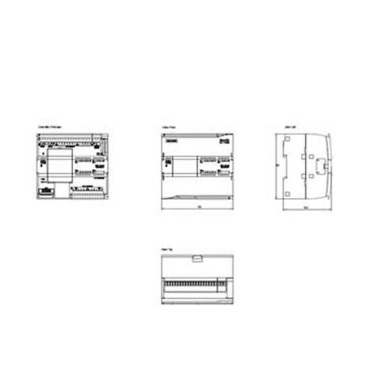 Siemens 6ES7215-1AG40-0XB0 PLC module controller SIMATIC S7-1200, CPU 1215C, compact CPU