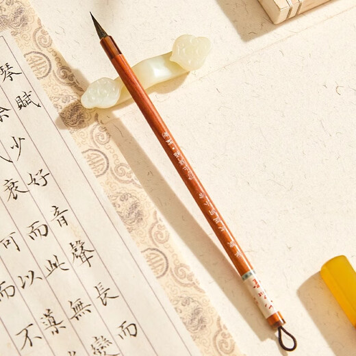 Liupintang Wen Zhengming small regular script brush, small regular script, professional-level calligraphy, dedicated for beginners, four treasures of the study, hook line, calligraphy, soft pen, beautiful pen, authentic small size genuine