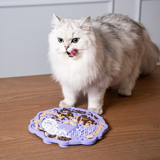 Guiwei pet licking pad puppy cat slow food bowl anti-choking enrichment hidden food educational toy small dog slow food bowl