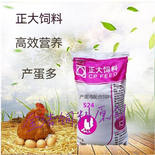 Zhengda 524 laying hen feed special native chicken dumb chicken medium large chicken full price granular egg Duoduo 80Jin Jin equals 0.5kg 7-16 weeks Zhengda 523 egg medium chicken feed 80Jin Jin equals 0.5kg Fakuai