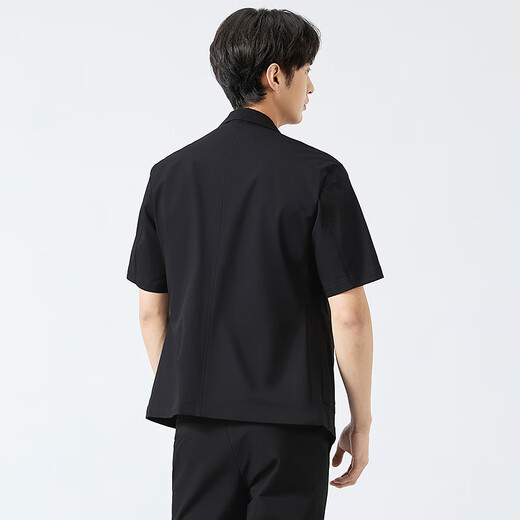 Qipai short-sleeved suit men's suit summer fashion casual versatile men's suit two-piece suit