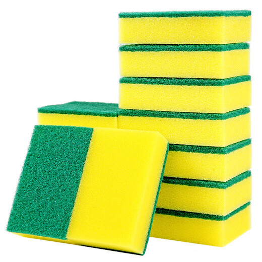 Dishwashing Sponge Cleaning Cloth Sponge Household Cleaning Kitchen Magic Dishwashing Cloth 3 pieces