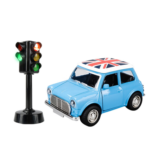 RICH YOUR HOME German quality children's toys traffic light toys car alloy toy car children's traffic light model sound and light mobile traffic light