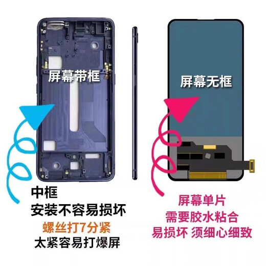 Jingfang pure original version suitable for Samsung Note20Ultra screen assembly Note20 LCD Note10+ touch Galaxy Note10 display Note9 8 mobile phone screen Note20Ultra screen framed black can face password handwriting