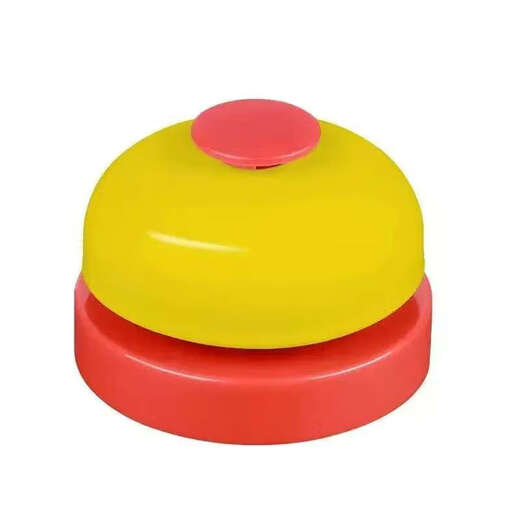 Live broadcast equipment accessories bell, hand-pressed bell answering machine, restaurant dish delivery kitchen bell, cat bell ringer, hand-pressed bell answering bell, same style as McDonald's, red and yellow, same style as McDonald's, red and yellow