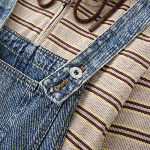 Wancaoyi 2025 Spring New Fashion Suit H40730411 Denim Blue XS