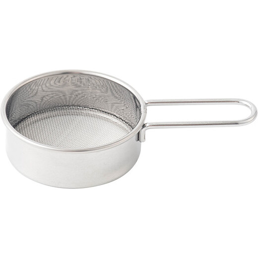 Detif 304 stainless steel powdered sugar sieve hand-held flour sifter matcha cocoa powder sieve mesh duster household baking tools 40 mesh mini powder sieve 1