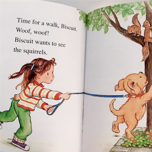 I Can Read Biscuit Biscuit Dog Series 29 volumes + 1 translated English picture book point reading version I Can Read Biscuit Biscuit Dog Series Standard Standard