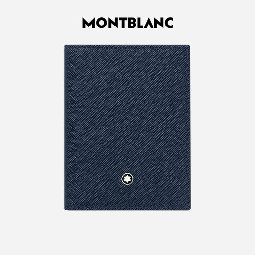 Montblanc MONTBLANC Ingenuity Series 4cc Card Holder Card Holder Ink Blue 131723 New Year Gift