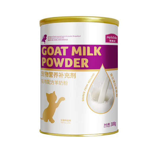 McFoody Pet Goat Milk Powder Special Formula Goat Milk Powder for Cats 300g