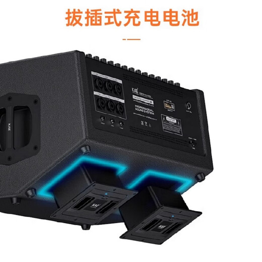 KAEK8 British kae audio flagship musical instrument singing speaker outdoor road show guitar high-power professional karaoke live stereo surround sound kae-k8 K8 black (rated 500W) + 500G score reading and karaoke machine official standard