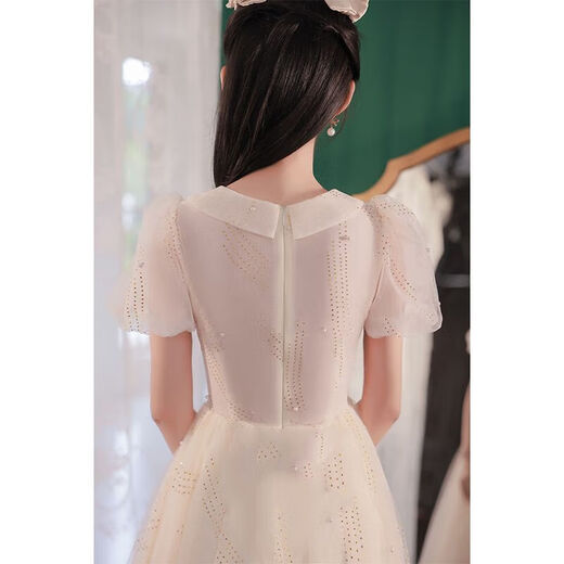 Mi Lan (MieLanat) High School Student Dress Graduation Party Fairy Dress Annual Party Small Evening Dress Women 2024 Temperament High-end Light Luxury Fragrance S98-110Jin Jin equals 0.5 kg / 160-166 cm