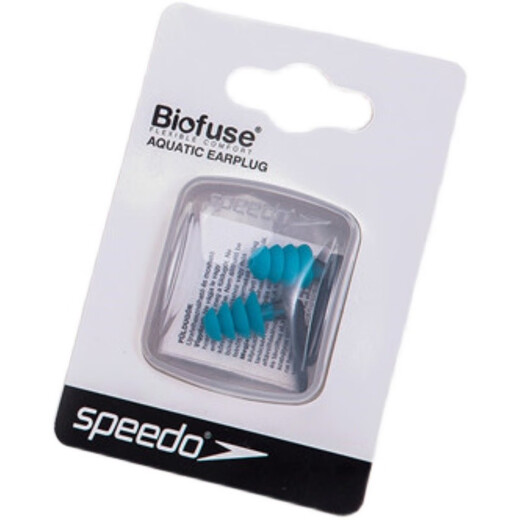 SpeedoSpeedo/Speedo swimming earplugs waterproof comfortable silicone professional training anti-choking swimming nose clip earplugs blue