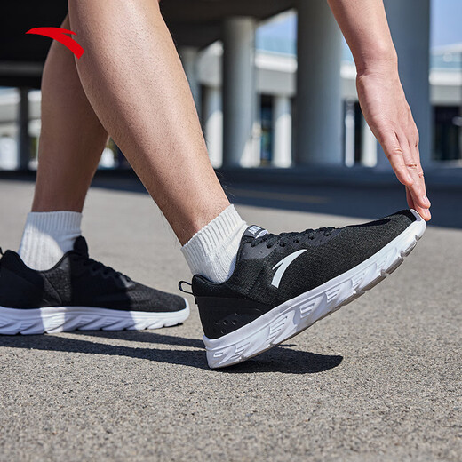 ANTA sports shoes for men, comfortable mesh running shoes for men, lightweight soft-soled shock-absorbing casual shoes for men, outdoor travel shoes for men