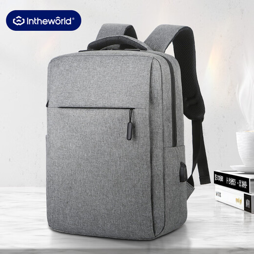 Jichuan Laptop Bag Backpack Backpack Business Men and Women Student School Bag 17.3 Inch Suitable for Gaming Laptops