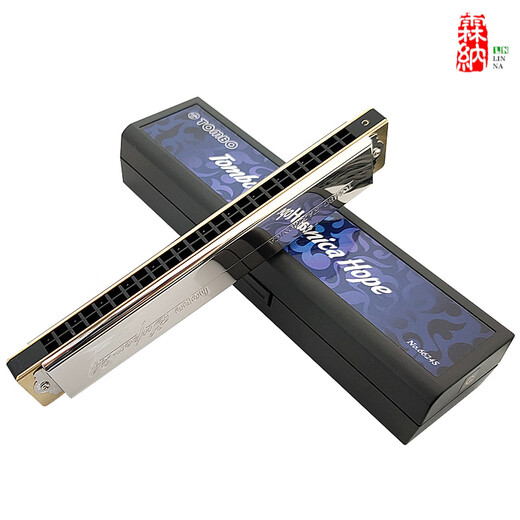 Swan (Swan) Tongbao Tombo Japan Tombo 6624S24 Hole Harfonic Armónica Performance Beginners 8 sets