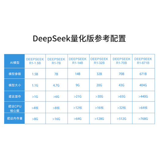 丽台DeepSeek一体机工作站本地部署服务器  7B/14B/32B/70B/671B量化版/满血版Qwen3大模型推理主机 DeepSeek R1 FP16满血版 R1-7B/8B/14B一体机