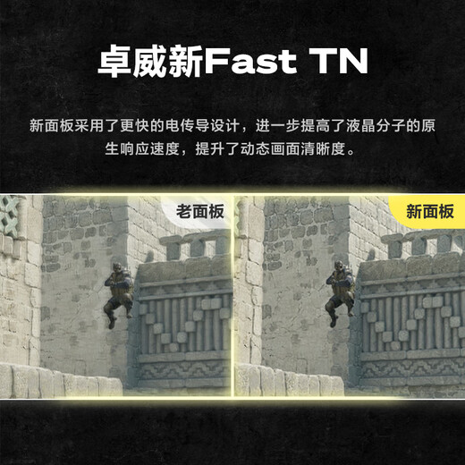 卓威奇亚（ZOWIE GEAR）600Hz显示器 电竞显示器 游戏显示屏 DyAc2技术 旋转升降 TN屏 电脑显示器540Hz升级款 XL2586X+