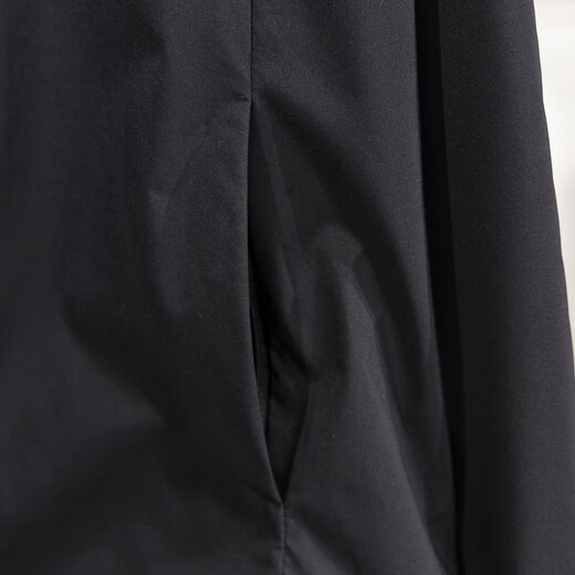 Li Ning Sports Windbreaker for Women 2025 NUEVO GRUPO COMPRA SERIE DE LA CHAQUETA CONDICIÓN RESISTENTE DEL AGUA AFDV698 AFDV698-1 Negro L