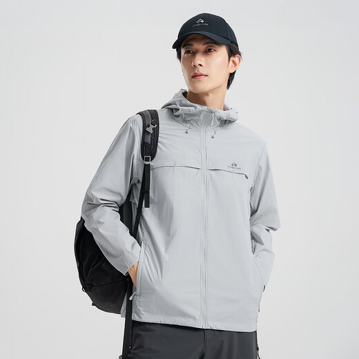 Pathfinder Suzaku sun protection clothing men's summer outdoor breathable anti-UV hooded sun protection clothing fishing thin men's jacket