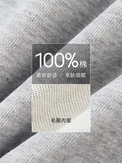 JACK&JONES autumn sports pants trendy pure cotton loose leggings sweatpants versatile casual pants for men 22431D024 C41 medium gray M 175/84A/MR