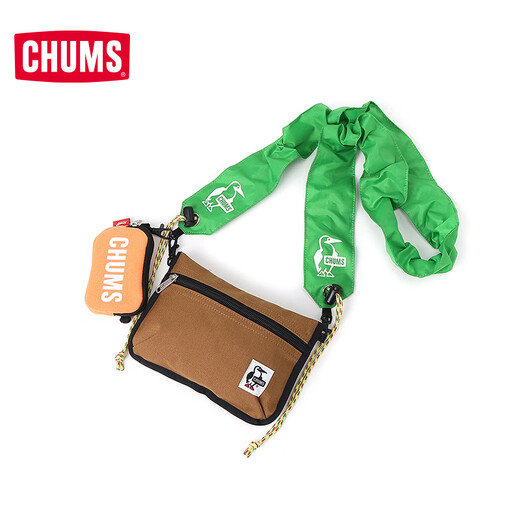 
CHUMS Qiaqia Bird Sports Outdoor Crossbody Bag Men and Women Universal Casual Shoulder Bag Commuter Bag Large Intestine Bag CH60-3880 CH60-3880-Z357 OS