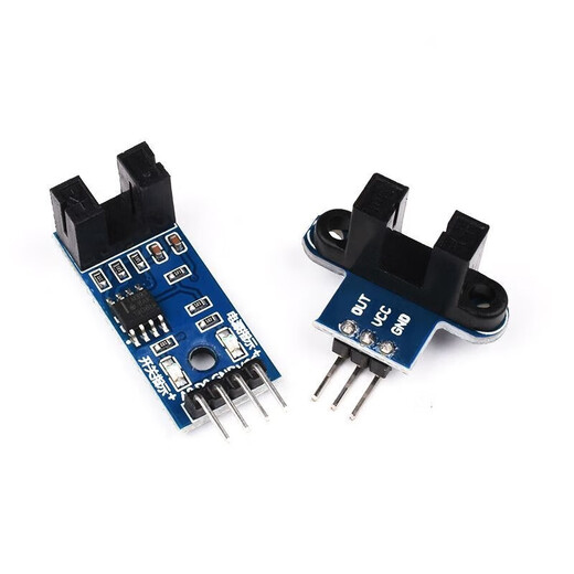 Speed measurement module stable smart car infrared slot type optocoupler through-beam photoelectric sensor code disk counter motor motor test speed sensor module