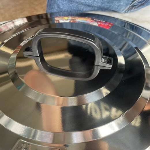 An Junsheng double-hole Bakelite tripod lid handle kitchen large large iron aluminum pot lid handle accessories pot lid head pot ear bag anti-scalding double holes adjustable 2 thickened hole spacing 9-11cm.