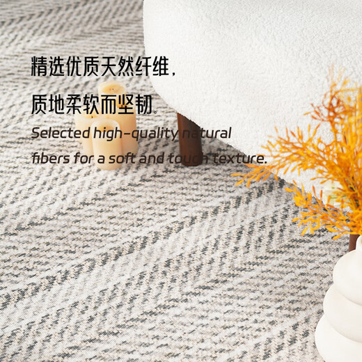 AOVOC carpet living room 2025 new washable and wipeable light luxury high-end sofa carpet Victoria 06 1.4*2 meters