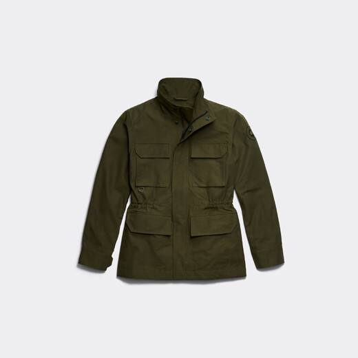 Canada Goose Harrison Men's Short Jacket Big Goose Outdoor Windbreaker Jacket 4814MT 49 Army Green S