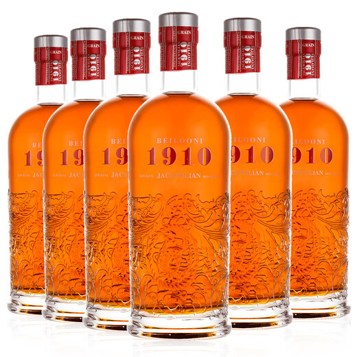 路易马西尼（Louis Marsyney）苏格兰洋酒威士忌40°烈酒晚餐酒贝洛尼·杰克威廉送礼微醺自饮酒 整箱装（750ml*6）