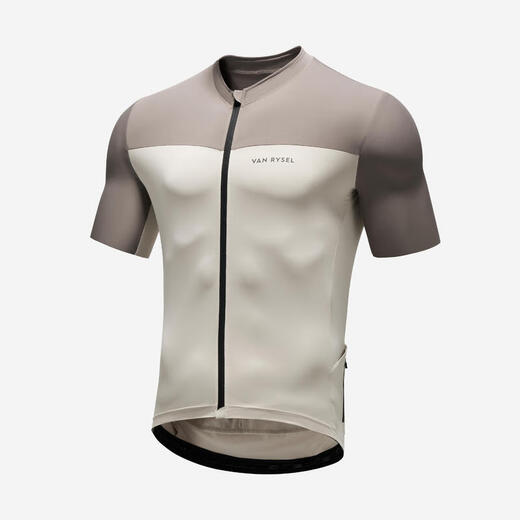 Decathlon Cycling Jersey Men's Road Short Sleeve Cycling Jersey Sweat-wicking Breathable Slim Sweatshirt-5455382
