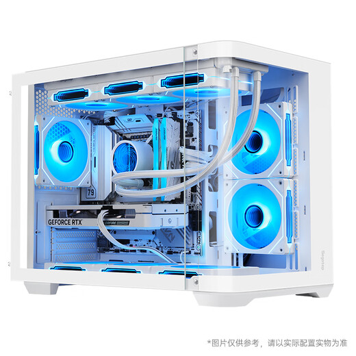 Colorful AMD Ryzen 7 7800X3D/RTX5080 RTX5070Ti desktop computer host AI design rendering 4060Ti game machine DIY assembly machine with two R7 7800X3D+RTX5060Ti丨16GB DDR5 memory