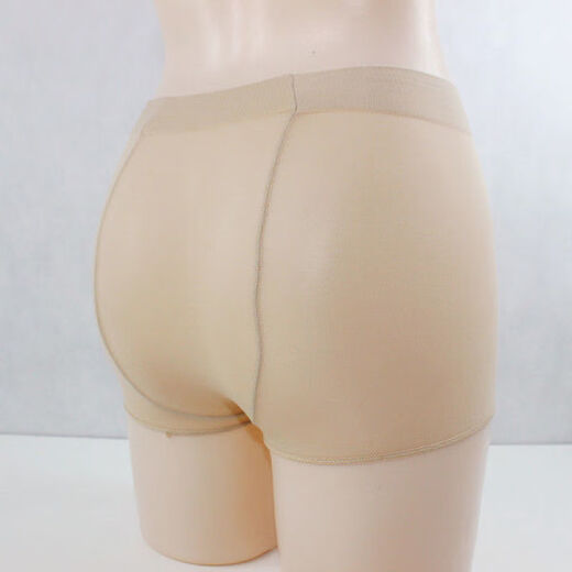 Universal men's invisible self-masking underwear, men's sexy underwear, sexy private aircraft, ice silk masculine, ultra-thin and transparent, skin color 1 pack, JLJ set closed mouth, one size fits all, 120Jin, Jin is equal to 0.5kg, can be worn below