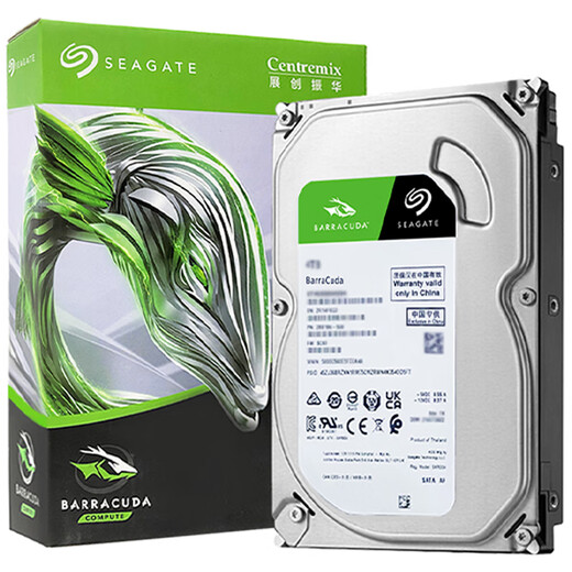 Seagate mechanical hard drive 3.5-inch SATA interface Barracuda series desktop computer hard drive storage expansion 6TB 5400 rpm ST6000DM003