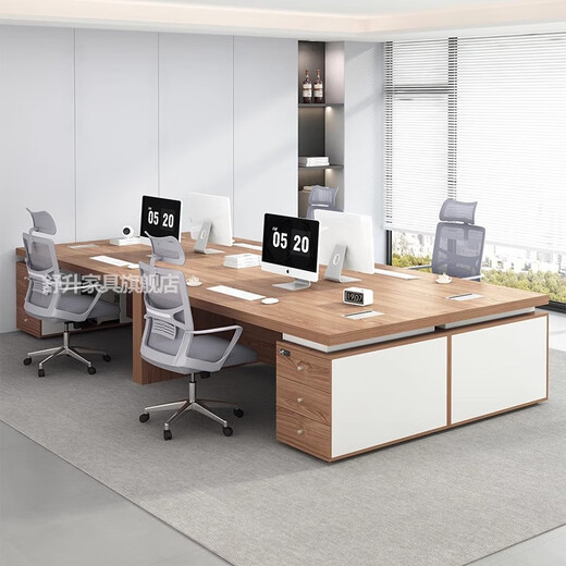 Shu Sheng President Boss Desk Simple Modern Single Desk Office Finance Manager Manager Desk and Chair Combination Executive Desk 1.6 Meters