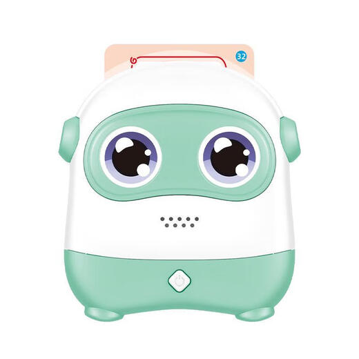Story machine learning puzzle audio card card machine children's baby Chinese and English early education machine cartoon enlightenment Green Spaceman (220 card content) export version