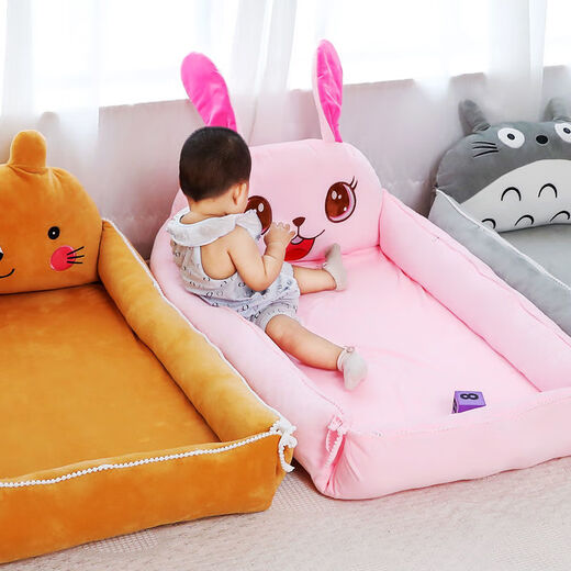 Yusenyi cute crib-in-a-bed baby multi-functional bionic bb bed newborn portable foldable anti-pressure children's bed bed-in-a-bed-My Neighbor Totoro style