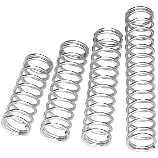 Tianzhuo hardware wire diameter 0.3 0.4 0.5 0.6mm 304 stainless steel compression spring compression spring pressure size shock absorbing spring 0.3*3*5 10 pieces