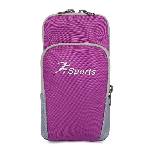 Jatulu sports mobile phone bag running Huawei mobile phone arm bag vivo mobile phone bag clutch cover women's universal black