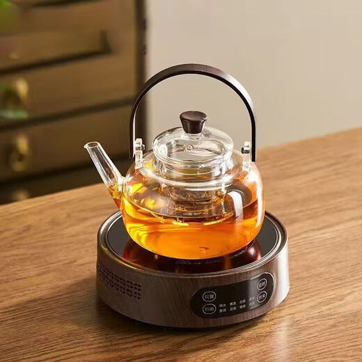 Glass teapot, teapot, tea set, tea set, kettle, electric ceramic stove, large capacity, Qinghuan teapot, 1000ML 1 piece