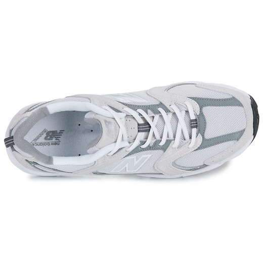 NEW BALANCE Men's and Women's Low-top Sports Casual Shoes 530 Series Breathable Training Shoes Gray 2025 Spring and Autumn Gray 36