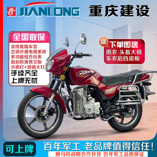Jianlong genuine Chongqing Jianlong National Fourth Diamond Leopard EFI motorcycle luxury high-end transportation fuel men's motorcycle motorcycle car/certificate/invoice+guard