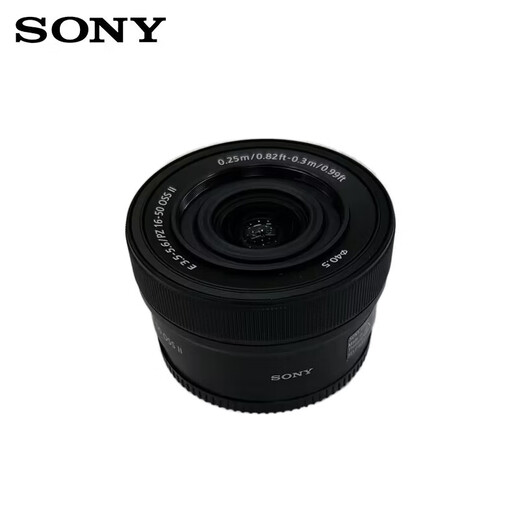Sony (SONY) aps-c half-frame mirrorless E-mount zoom fixed focus lens a6400 a6700 zve10 lens E 16-50mm second generation black disassembled version official standard without UV/fun filters and other accessories